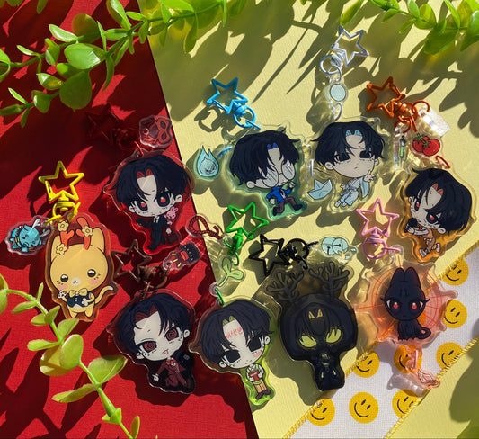 Kim Soleum Link Keychains